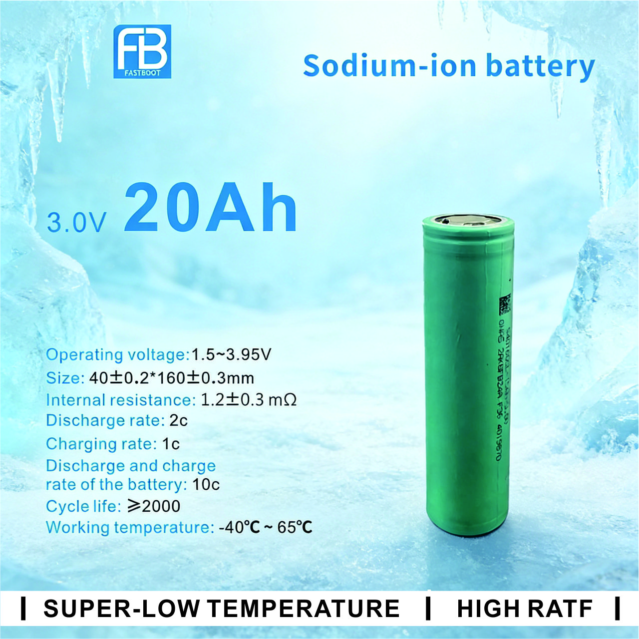 40160NL Na-ion battery S40160NL 20Ah - Image 1