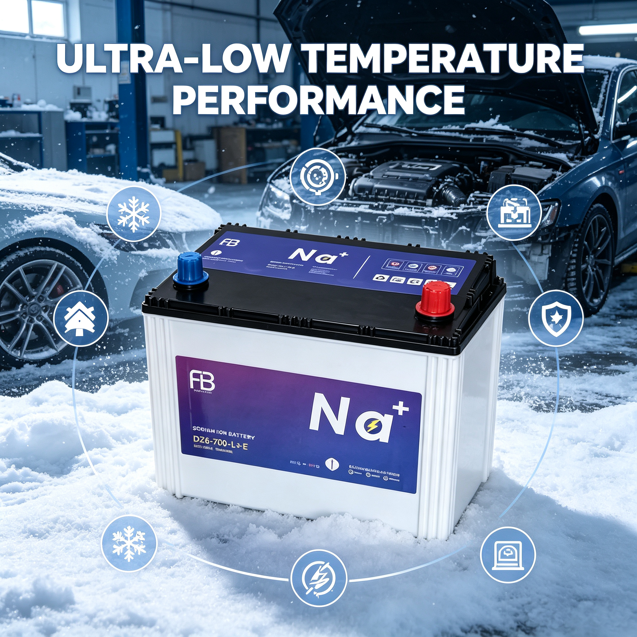 D26ok2 Start-stop start-up sodium battery EFB S95 - Image 1