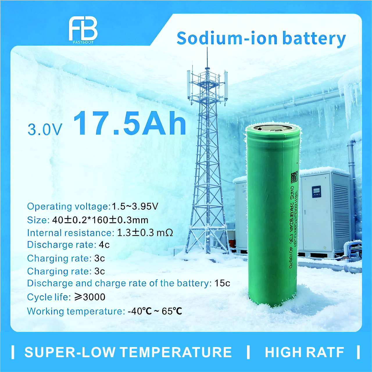 cell-3 Na-ion battery S40160Rl 17.5Ah - Image 1