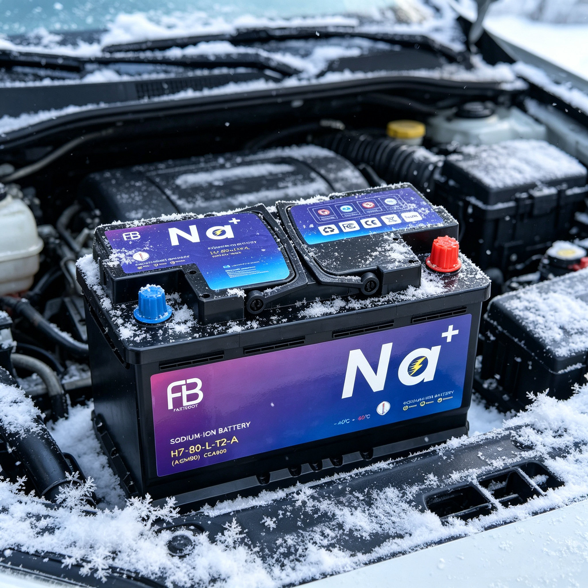 h7-2 Start-stop start-up sodium battery AGM H7 - Image 1